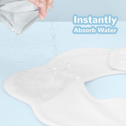 Skin-friendly And Comfortable Baby Cotton Petal Bib