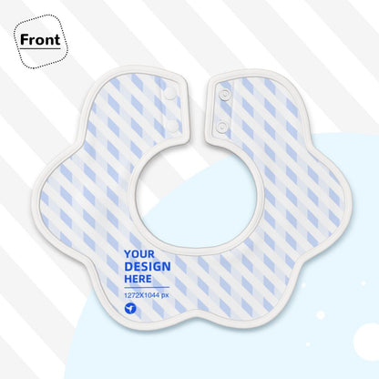 Skin-friendly And Comfortable Baby Cotton Petal Bib