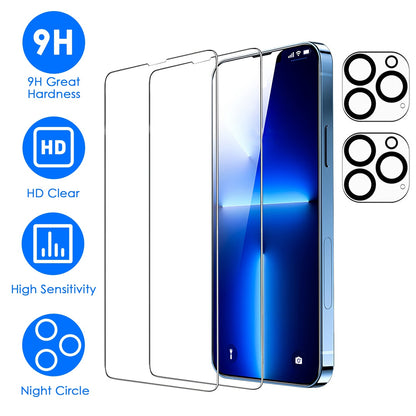 2Pcs HD Clear Screen Protectors