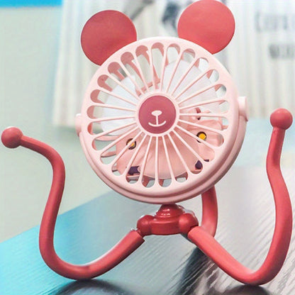 Baby Stroller Fan With Clip