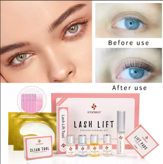 Upgrade Version Lash Lift Kit ICONSIGN Lifting Perm Eyelash Eyes Makeup Tools