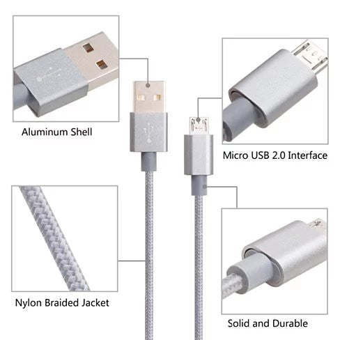 3 to Tango Apple or Android Charging Cables 3ft - 6ft - 10ft All 3 included.