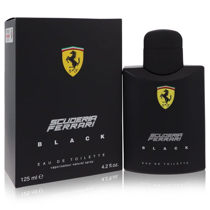 Ferrari Scuderia Black Eau De Toilette Spray 4.2 Oz