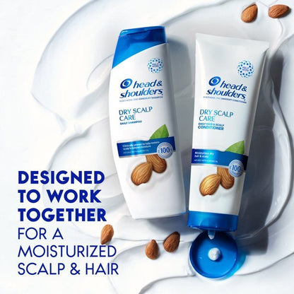 Head and Shoulders Paraben Free Dry Scalp Care Shampoo and Conditioner;  12.5oz + 10.9oz