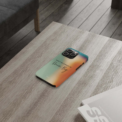 Dream Big Quote Slim Case for iPhone