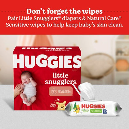 Huggies Little Snugglers Baby Diapers;  Size 3;  Count 76