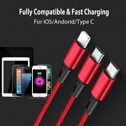 3 in 1 USB Cable