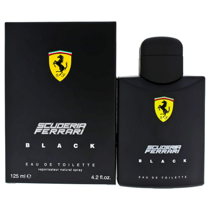 Ferrari Scuderia Black Eau De Toilette Spray 4.2 Oz