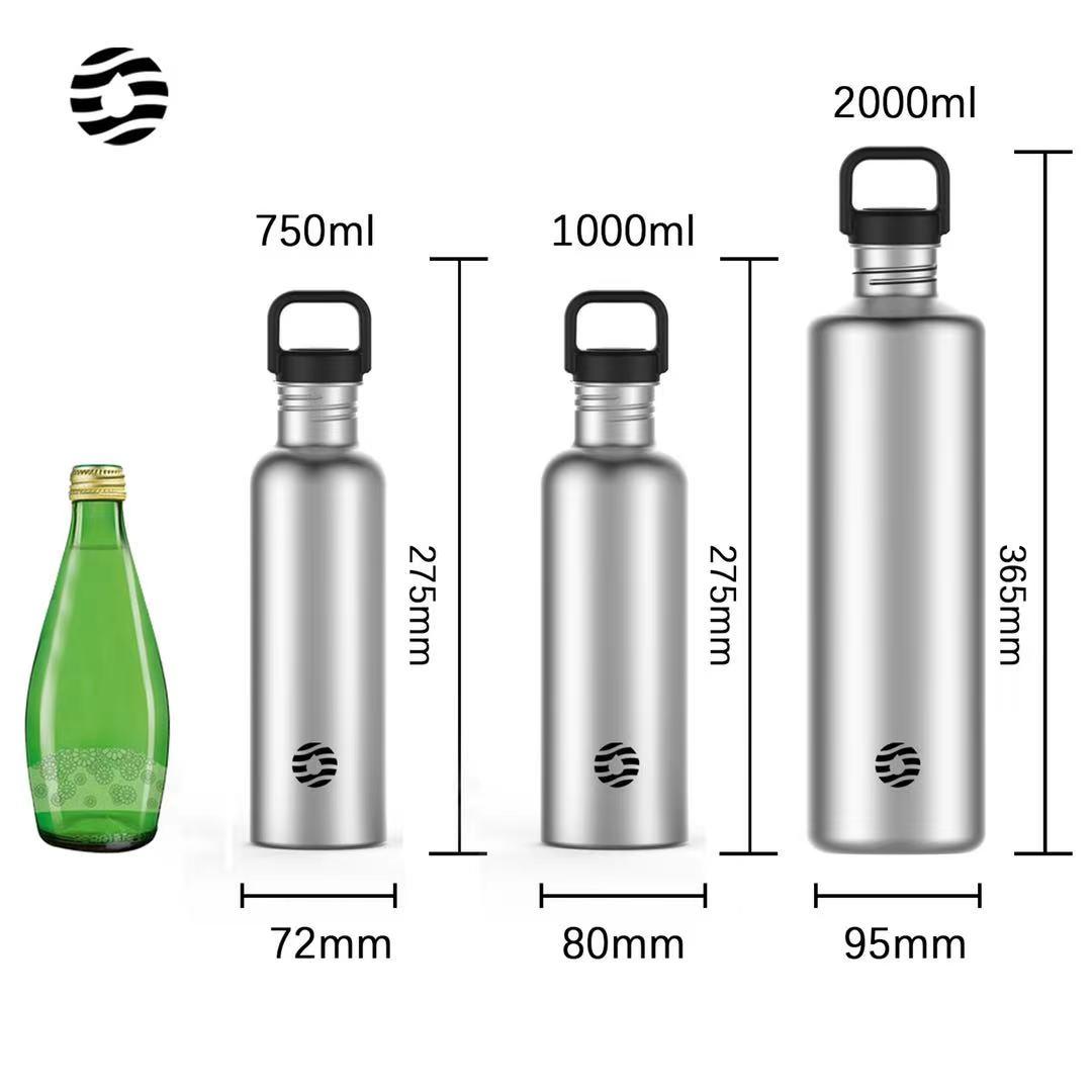 2L Stainless Steel Water Bottle