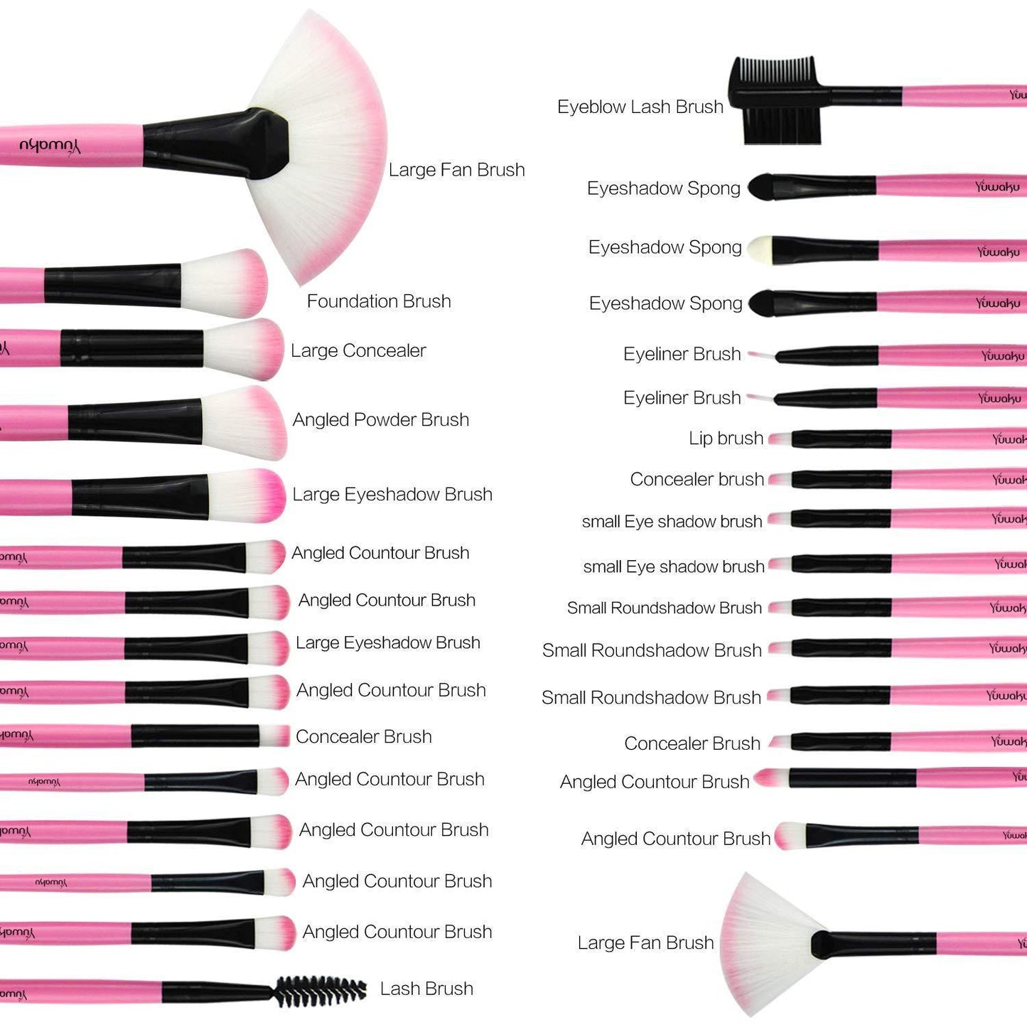 32 Pieces Professional Makeup Brush