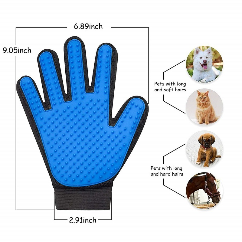 Wool Glove Pet Hair Deshedding Brush Comb