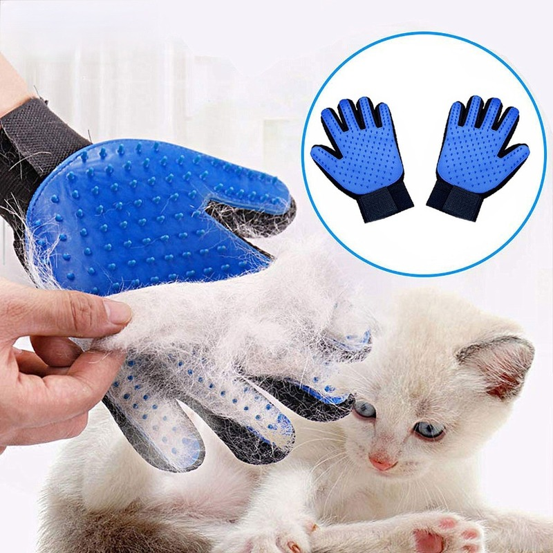 Wool Glove Pet Hair Deshedding Brush Comb