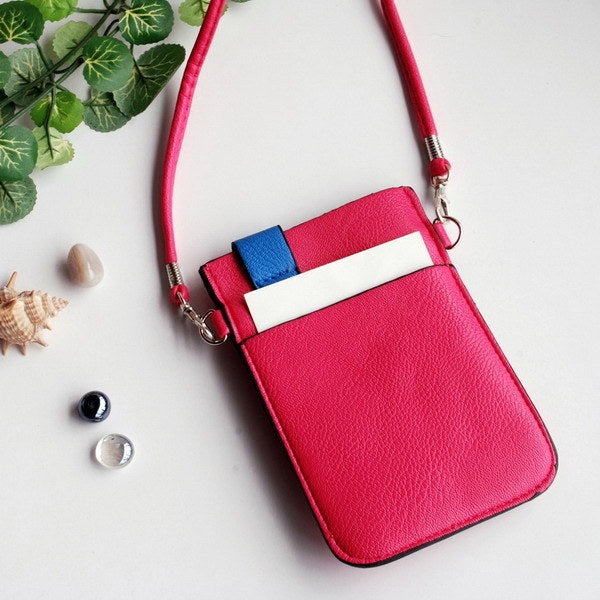 [Cherry's Secret] Colorful Leatherette Mobile Phone Pouch Cell Phone Case Clutch Pouch