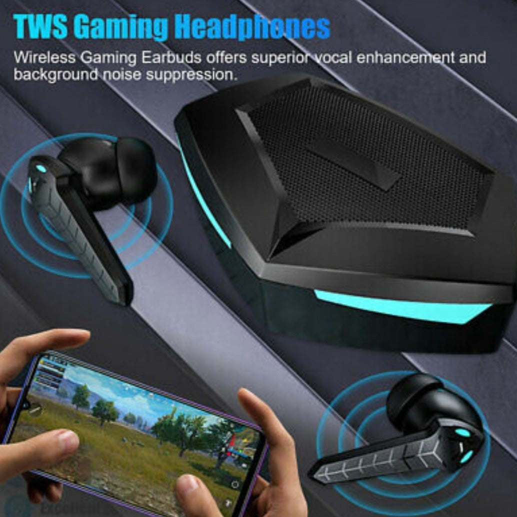 Dragon True Wireless Noise Cancellation Stereo Gaming Bluetooth Earbuds