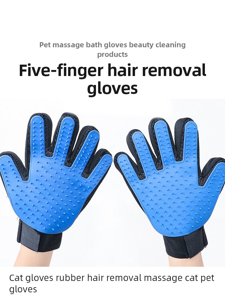 Wool Glove Pet Hair Deshedding Brush Comb