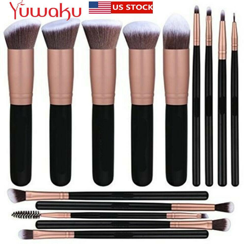 14Pcs Makeup Brushes