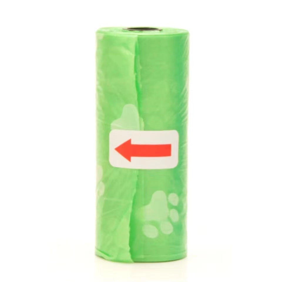 15Pcs/Roll Dog Cat Poop Bag Degradable