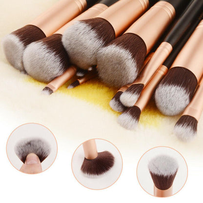 14Pcs Makeup Brushes